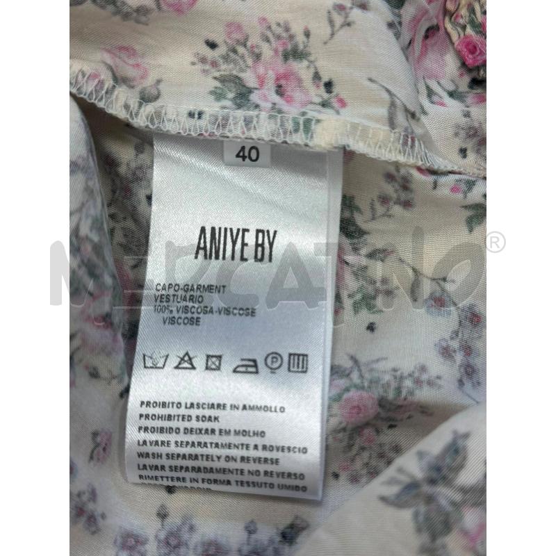 VESTITO DONNA ANIYE BY PANNA FIORI ROSA | Mercatino dell'Usato Cava de tirreni 5