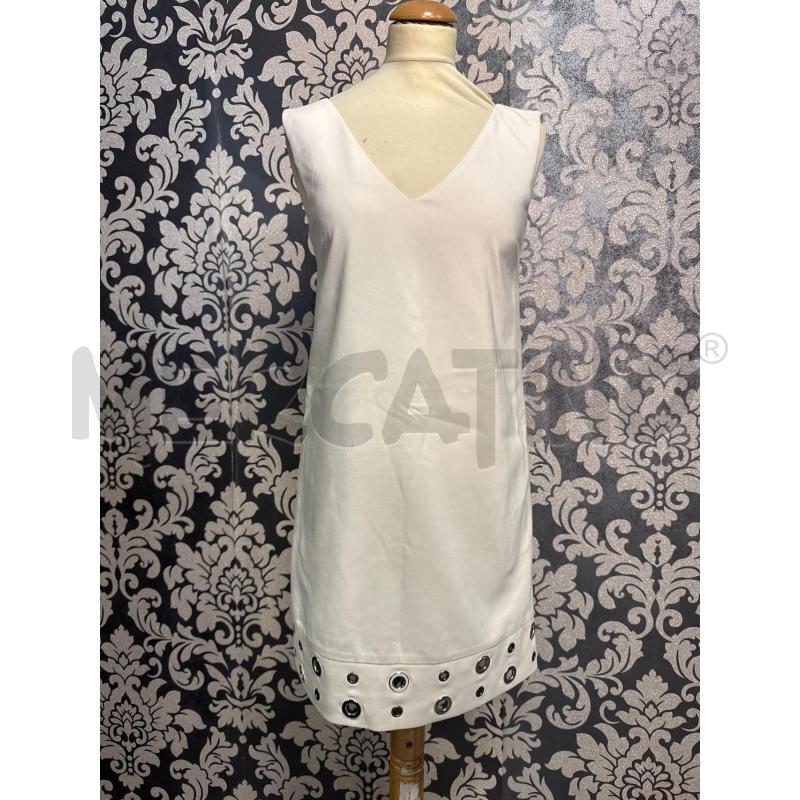 VESTITO DONNA BEATRICE B BEIGE NUOVO BORCHIE ARGENTATE | Mercatino dell'Usato Cava de tirreni 1
