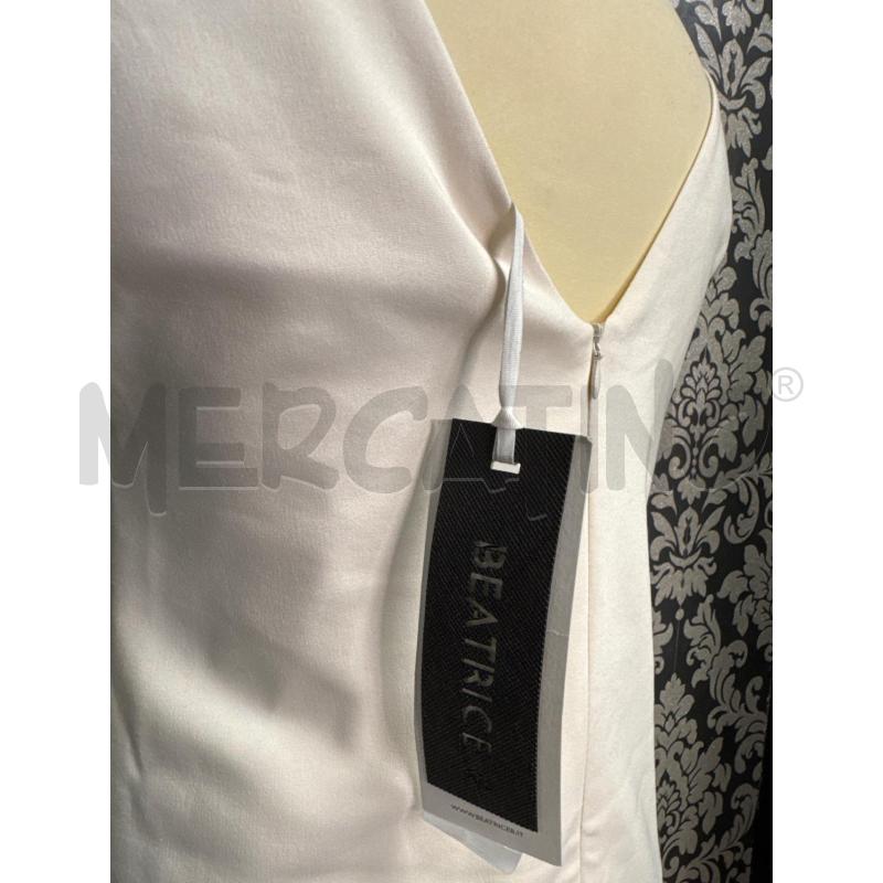 VESTITO DONNA BEATRICE B BEIGE NUOVO BORCHIE ARGENTATE | Mercatino dell'Usato Cava de tirreni 5