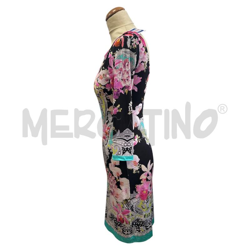 VESTITO DONNA BLUMARINE NERO BIANCO ROSA | Mercatino dell'Usato Cava de tirreni 3