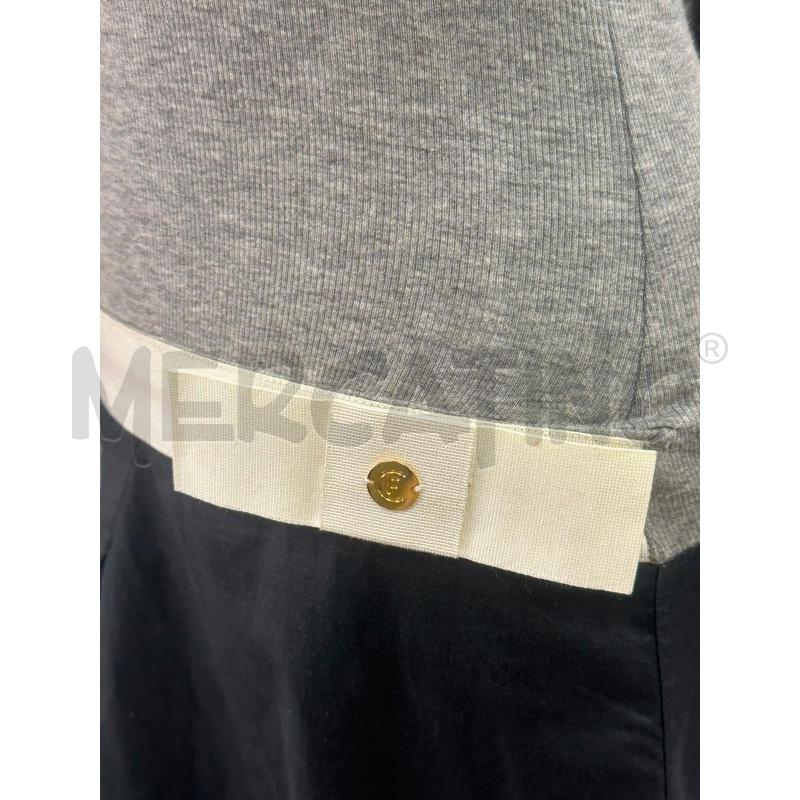VESTITO DONNA CRISTINAEFFE GRIGIO COSTINE GONNA NERA | Mercatino dell'Usato Cava de tirreni 3