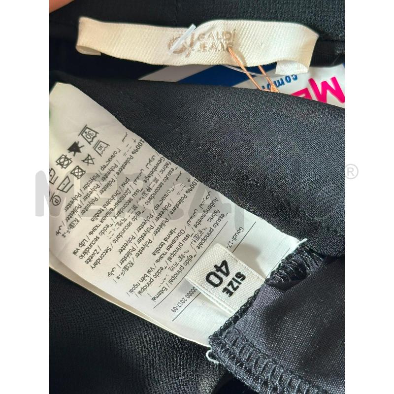 VESTITO DONNA GAUDÌ JEANS NUOVO NERO MOLLA | Mercatino dell'Usato Cava de tirreni 2