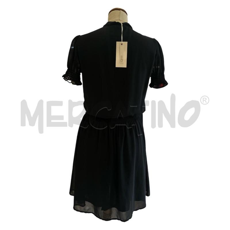 VESTITO DONNA GAUDÌ JEANS NUOVO NERO MOLLA | Mercatino dell'Usato Cava de tirreni 3
