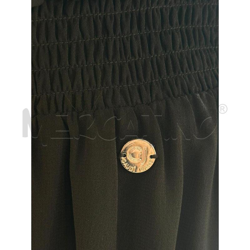 VESTITO DONNA GAUDÌ JEANS NUOVO NERO MOLLA | Mercatino dell'Usato Cava de tirreni 4