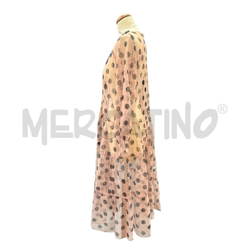 VESTITO DONNA LE COEUR TWINSET BEIGE POIS NERI VELATO | Mercatino dell'Usato Cava de tirreni 3