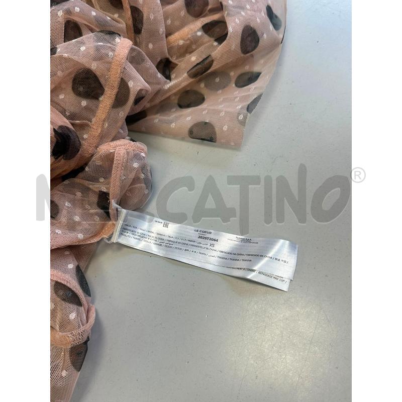 VESTITO DONNA LE COEUR TWINSET BEIGE POIS NERI VELATO | Mercatino dell'Usato Cava de tirreni 4