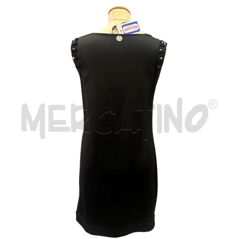 VESTITO DONNA LIU JO NERO BRILLANTINI MANICHE NUOVO | Mercatino dell'Usato Cava de tirreni 4