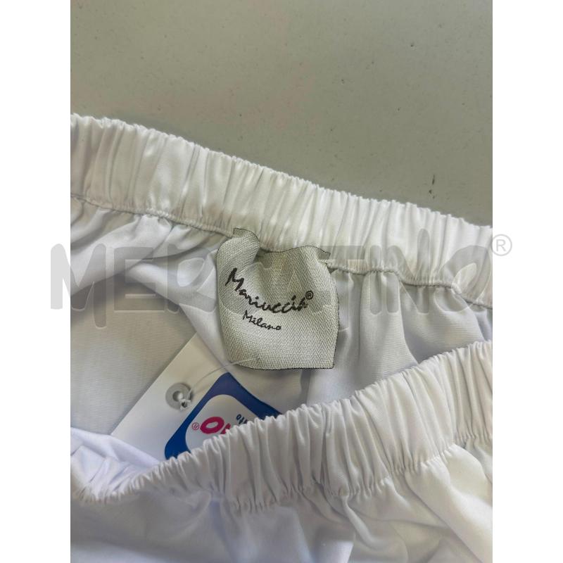 VESTITO DONNA MARIUCCIA MILANO BIANCO LUNGO MOLLA COLLO | Mercatino dell'Usato Cava de tirreni 2