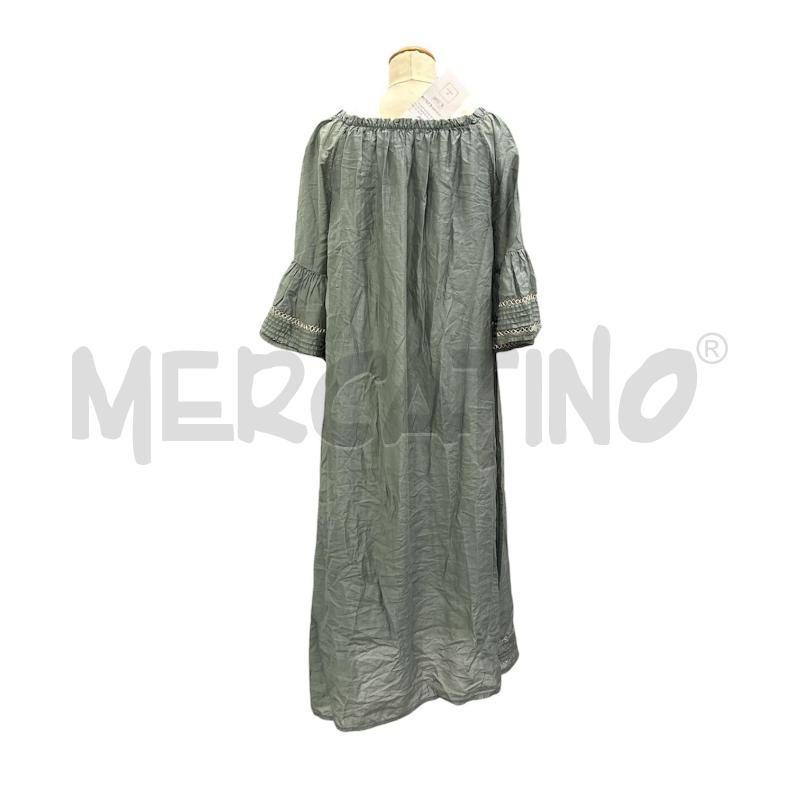 VESTITO DONNA NICCI VERDE NUOVO LUNGO | Mercatino dell'Usato Cava de tirreni 5