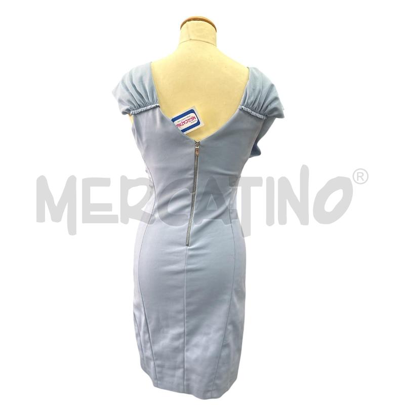 VESTITO DONNA PINKO CELESTE FIOCCO NODO  | Mercatino dell'Usato Cava de tirreni 4