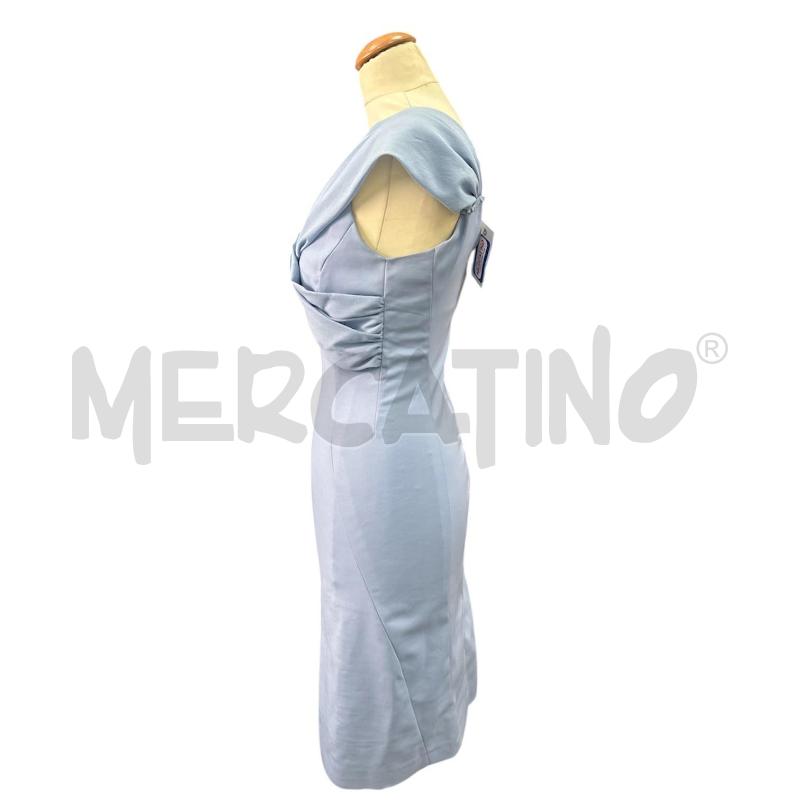 VESTITO DONNA PINKO CELESTE FIOCCO NODO  | Mercatino dell'Usato Cava de tirreni 5