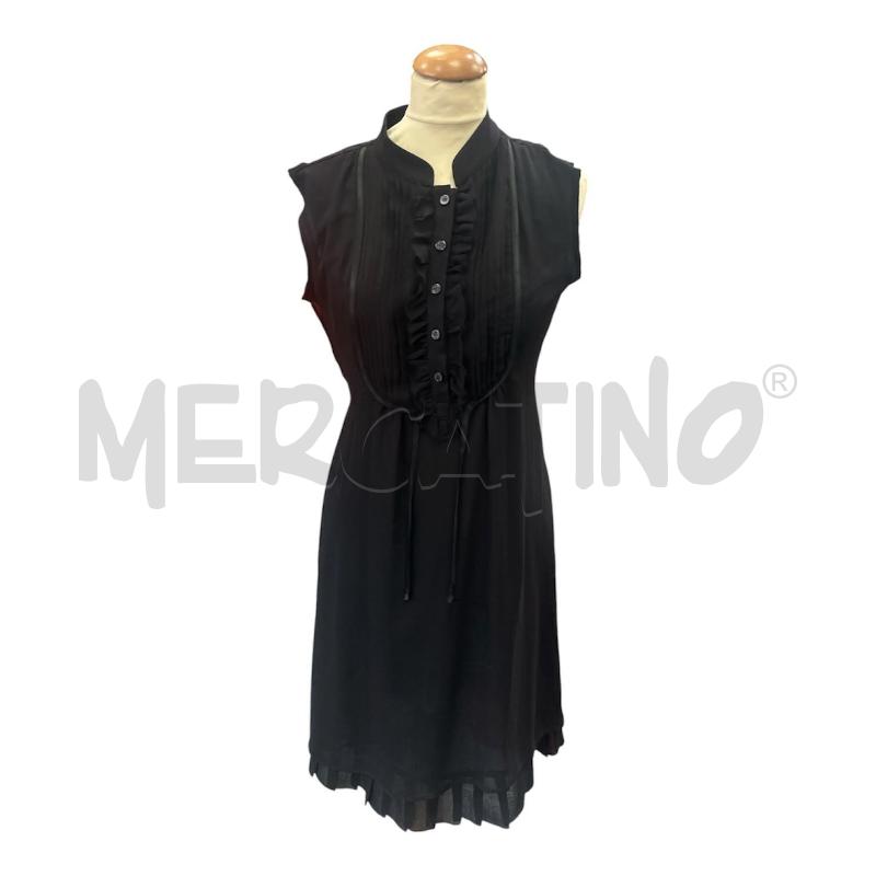VESTITO DONNA PINKO NERO BOTTONCINI VELATO | Mercatino dell'Usato Cava de tirreni 1