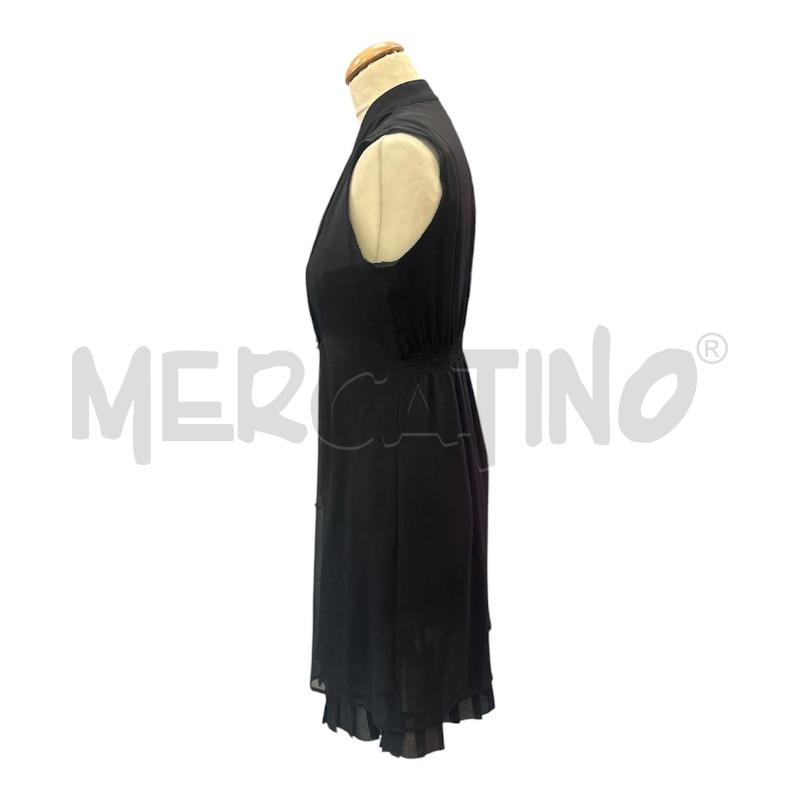 VESTITO DONNA PINKO NERO BOTTONCINI VELATO | Mercatino dell'Usato Cava de tirreni 3