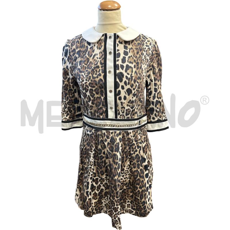 VESTITO DONNA ROBERTA BIAGI MACULATO CATENA DORATA | Mercatino dell'Usato Cava de tirreni 1