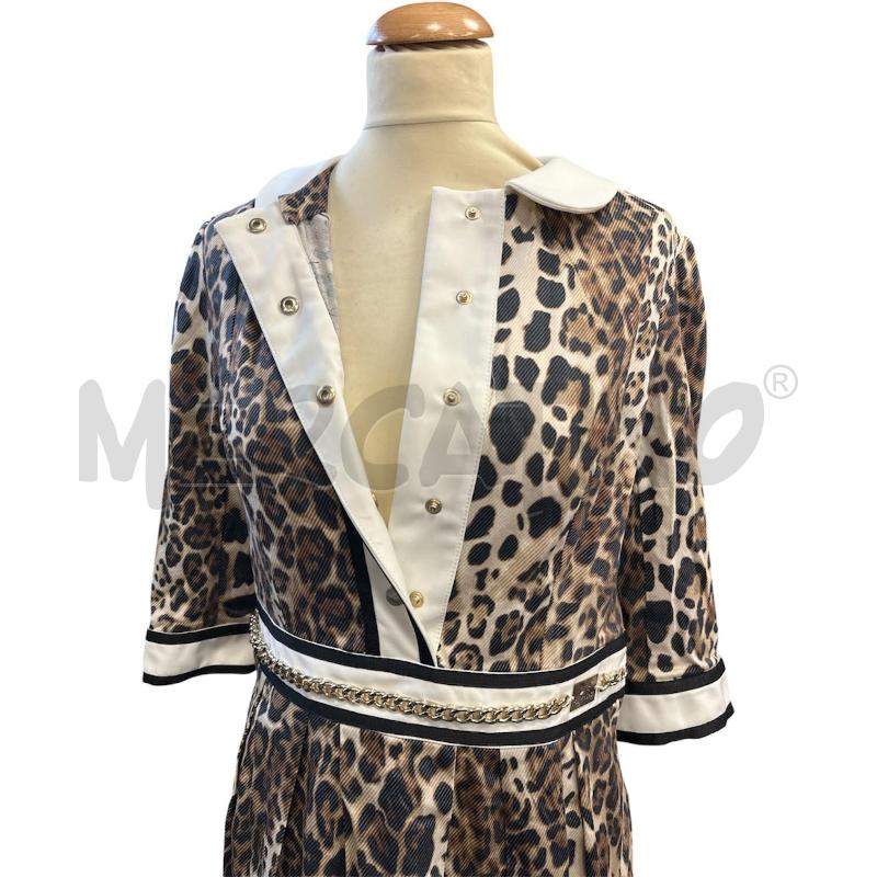 VESTITO DONNA ROBERTA BIAGI MACULATO CATENA DORATA | Mercatino dell'Usato Cava de tirreni 2