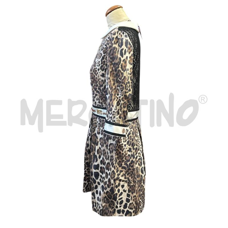 VESTITO DONNA ROBERTA BIAGI MACULATO CATENA DORATA | Mercatino dell'Usato Cava de tirreni 4