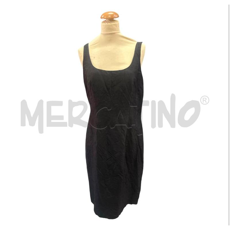 VESTITO DONNA SEVENTY NERO SETA | Mercatino dell'Usato Cava de tirreni 1
