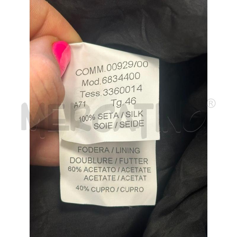 VESTITO DONNA SEVENTY NERO SETA | Mercatino dell'Usato Cava de tirreni 2