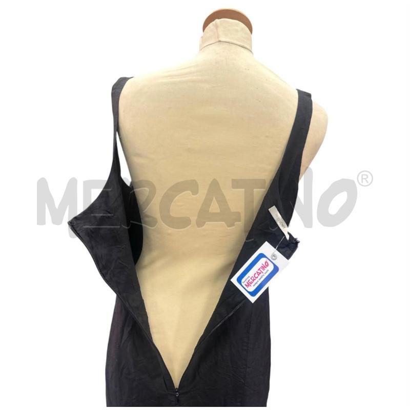 VESTITO DONNA SEVENTY NERO SETA | Mercatino dell'Usato Cava de tirreni 4