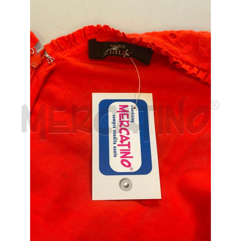VESTITO DONNA TWINSET ARANCIO PIZZOSANGALLO BALZE | Mercatino dell'Usato Cava de tirreni 2