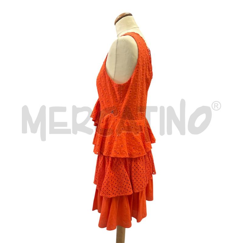 VESTITO DONNA TWINSET ARANCIO PIZZOSANGALLO BALZE | Mercatino dell'Usato Cava de tirreni 4