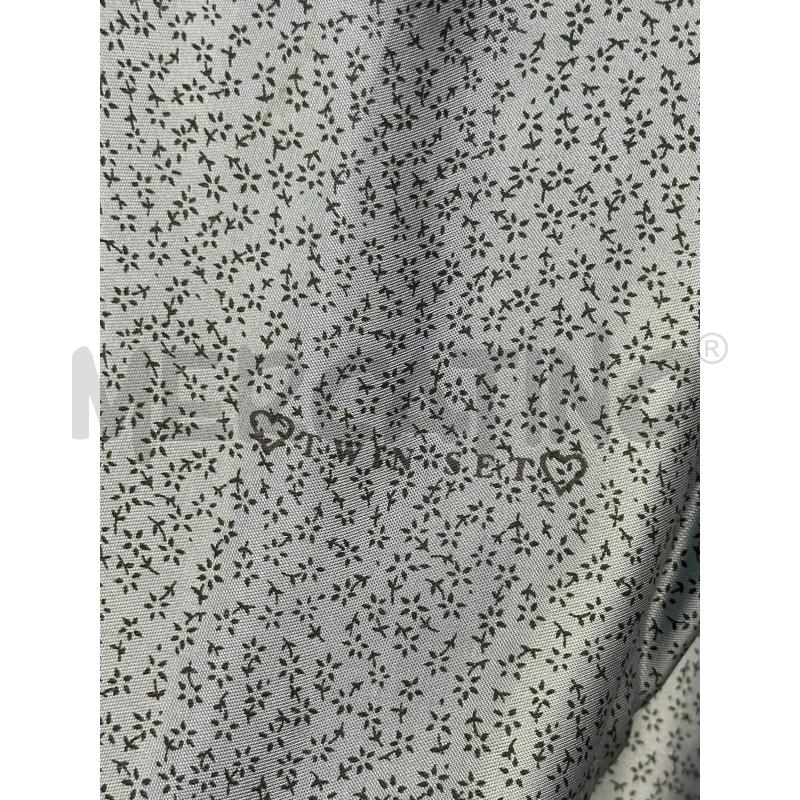 VESTITO DONNA TWINSET AZZURRO MARRONE FANTASCIA RICAMI SCOLLO V  | Mercatino dell'Usato Cava de tirreni 5