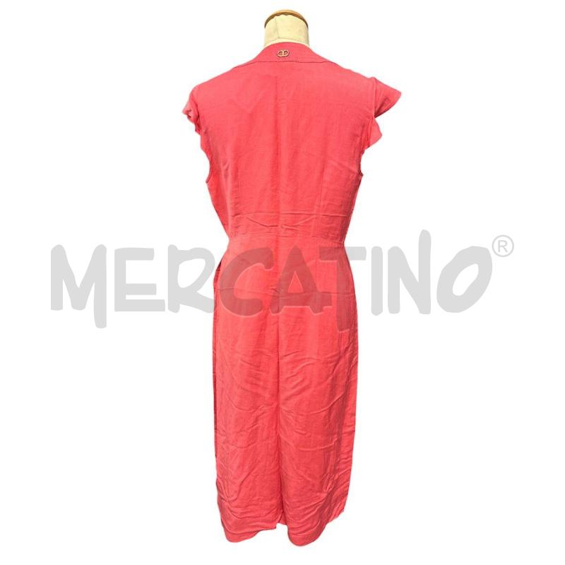 VESTITO DONNA TWINSET ROSA BOTTONI AVANTI  | Mercatino dell'Usato Cava de tirreni 4