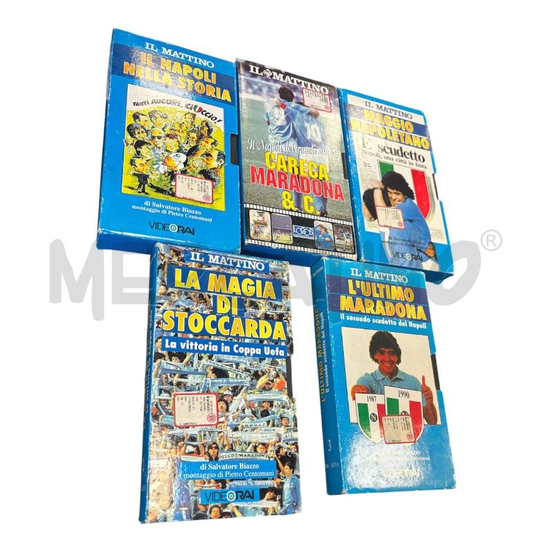 VHS IL MATTINO MARADONA PZ 5  | Mercatino dell'Usato Cava de tirreni 1