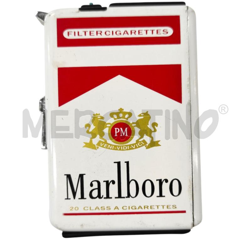 ACCENDINO MARLBORO ANTIVENTO CON PORTA SIGARETTE | Mercatino dell'Usato Salerno torrione 1