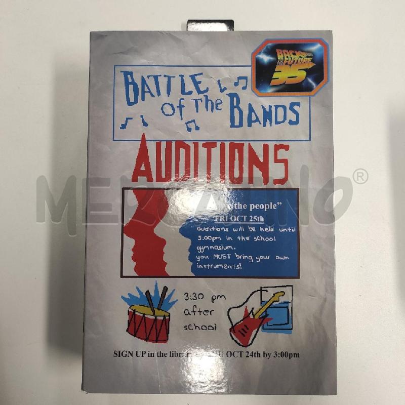 ACTION FIGURE NECA MARTY MCFLY AUDITION RITORNO AL FUTURO | Mercatino dell'Usato Salerno torrione 2
