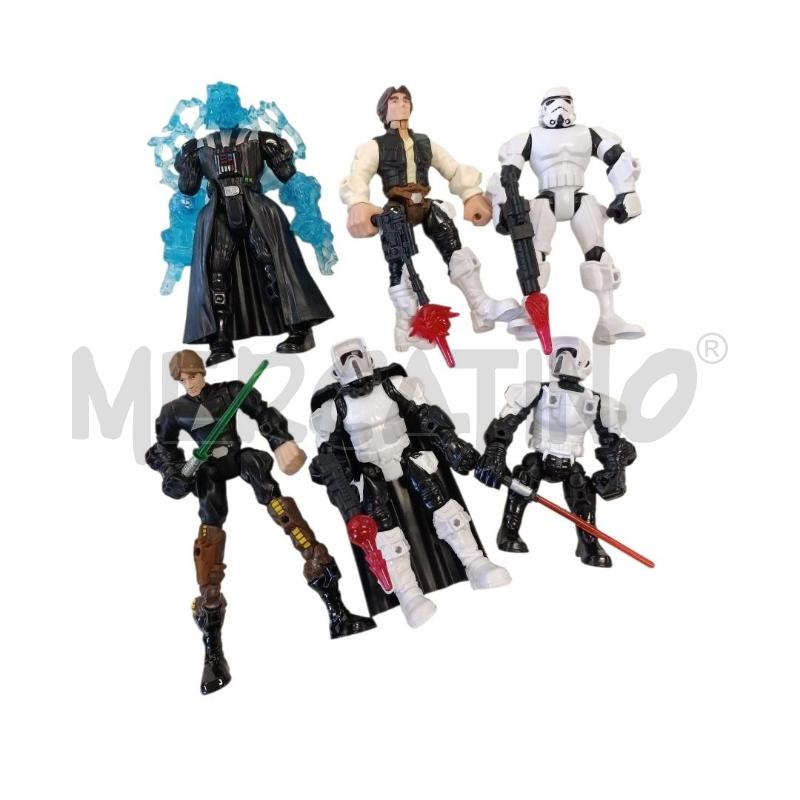 ACTION FIGURE STAR WARS COMPONIBILI PZ 6  | Mercatino dell'Usato Salerno torrione 1