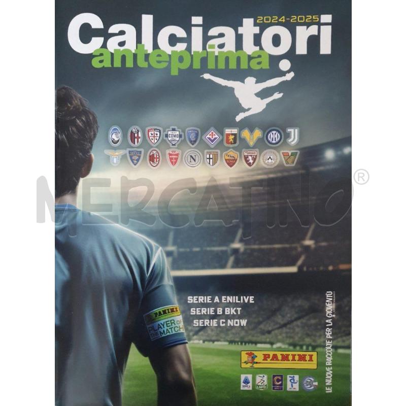 ALBUM CALCIATORI PANINI ANTEPRIMA 2024 2025 NON COMPLETO | Mercatino dell'Usato Salerno torrione 1