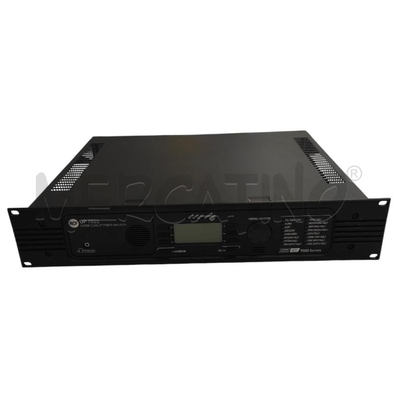 AMPLIFICATORE RCF UP 9501 CON MANUALE  | Mercatino dell'Usato Salerno torrione 1
