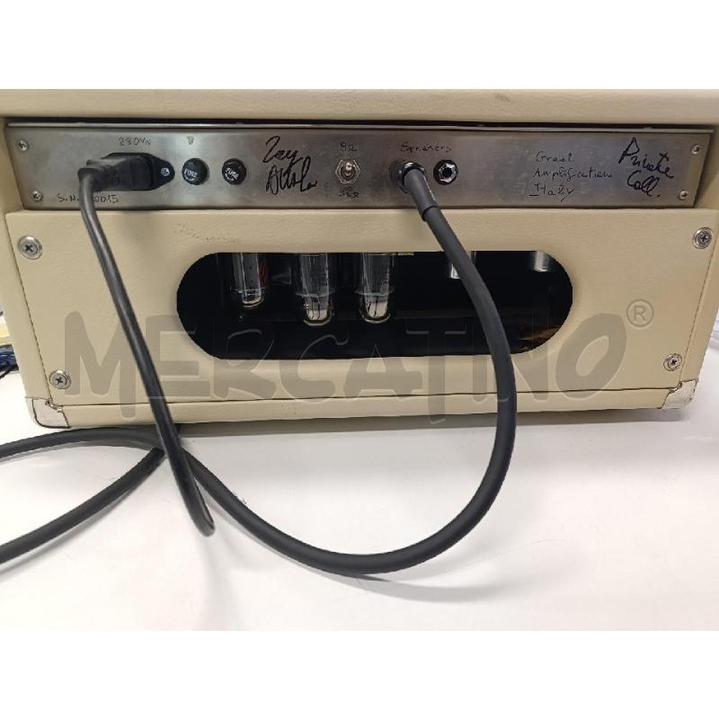 AMPLIFICATORE TESTATA GRAAL SILENT HARMONIC DANGELO  | Mercatino dell'Usato Salerno torrione 2