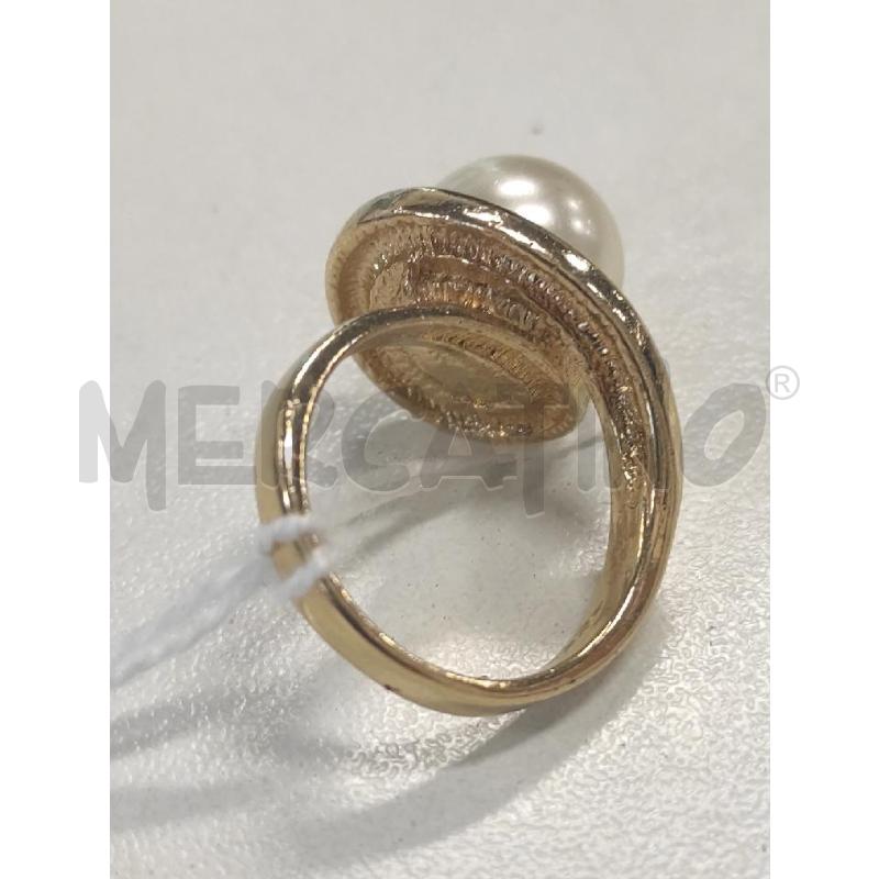 ANELLO DONNA CON PERLA E BRILLANTINI  | Mercatino dell'Usato Salerno torrione 2