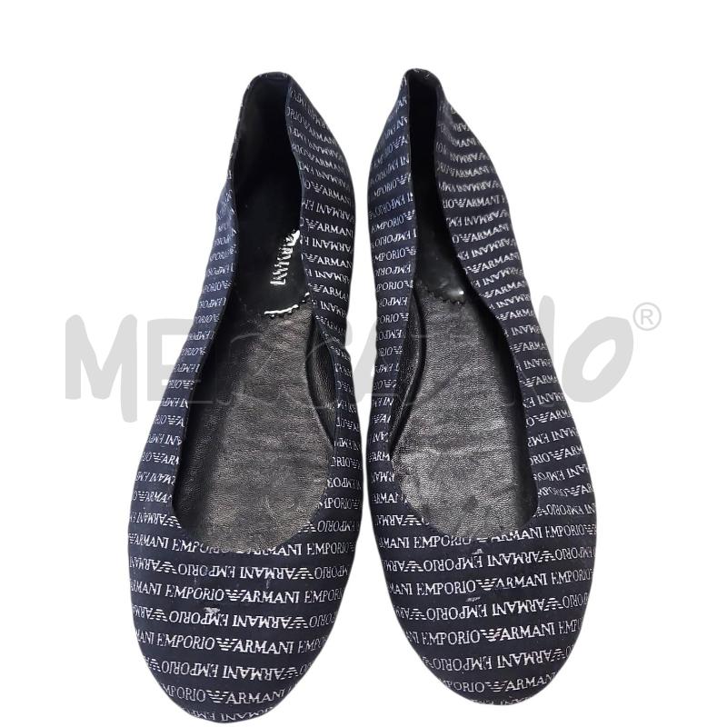 BALLERINA EMPORIO ARMANI BLU LOGATA TG 39,5 | Mercatino dell'Usato Salerno torrione 2