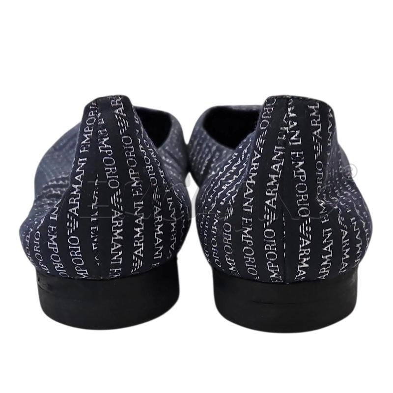 BALLERINA EMPORIO ARMANI BLU LOGATA TG 39,5 | Mercatino dell'Usato Salerno torrione 3