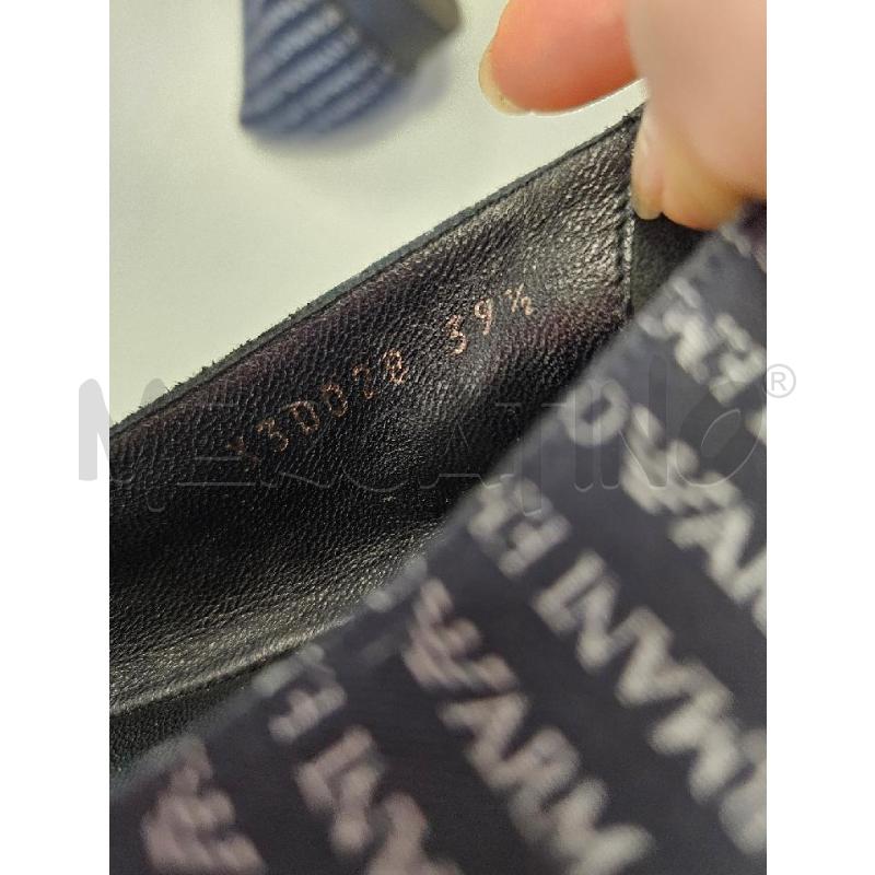 BALLERINA EMPORIO ARMANI BLU LOGATA TG 39,5 | Mercatino dell'Usato Salerno torrione 5