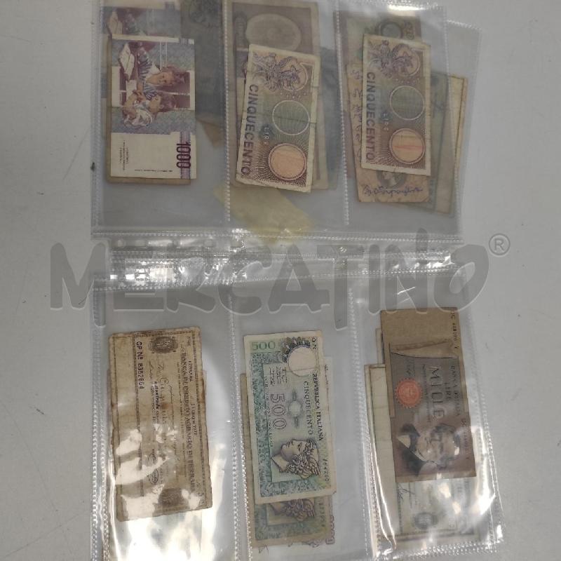 BANCONOTE VECCHIE LOTTO ITALIANE STRANIERE  | Mercatino dell'Usato Salerno torrione 2