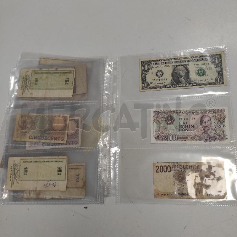BANCONOTE VECCHIE LOTTO ITALIANE STRANIERE  | Mercatino dell'Usato Salerno torrione 3