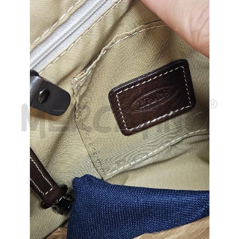BORSA DONNA BRIC'S SHOPPER PELLE MARRONE | Mercatino dell'Usato Salerno torrione 4