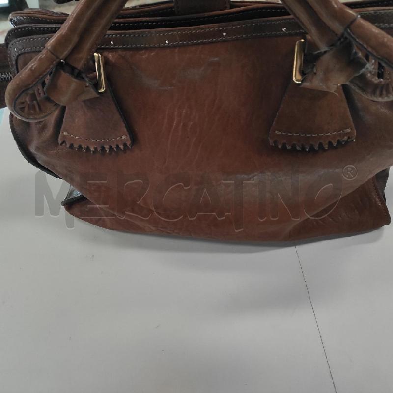 BORSA DONNA CHLOE ELVIRE IN CUOIO  | Mercatino dell'Usato Salerno torrione 4