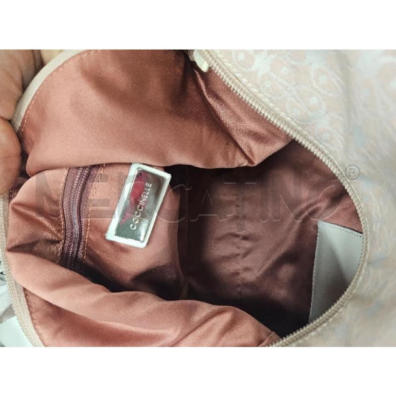 BORSA DONNA COCCINELLE ROSA MONOGRAM | Mercatino dell'Usato Salerno torrione 4