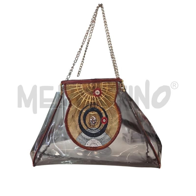 BORSA DONNA GATTINONI DA MARE PLASTICA TRASPARENTE | Mercatino dell'Usato Salerno torrione 1