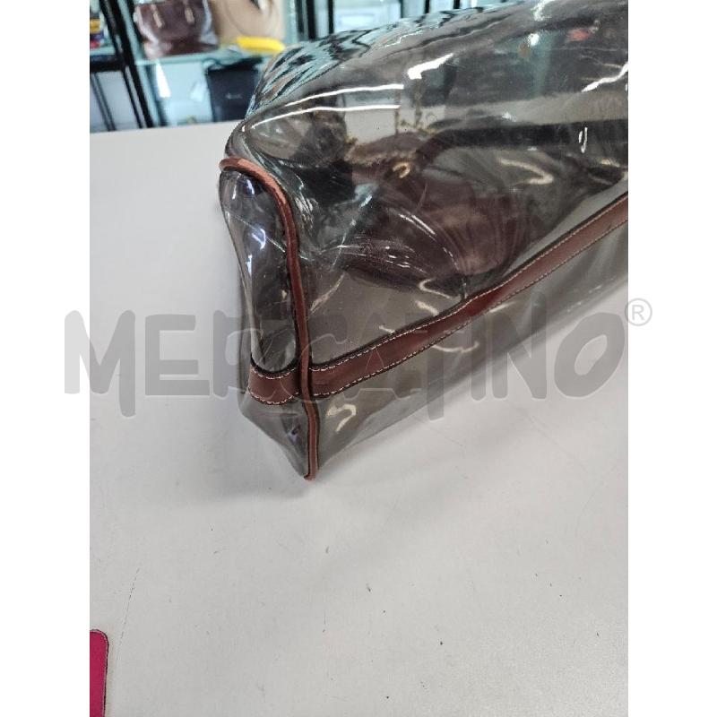 BORSA DONNA GATTINONI DA MARE PLASTICA TRASPARENTE | Mercatino dell'Usato Salerno torrione 5