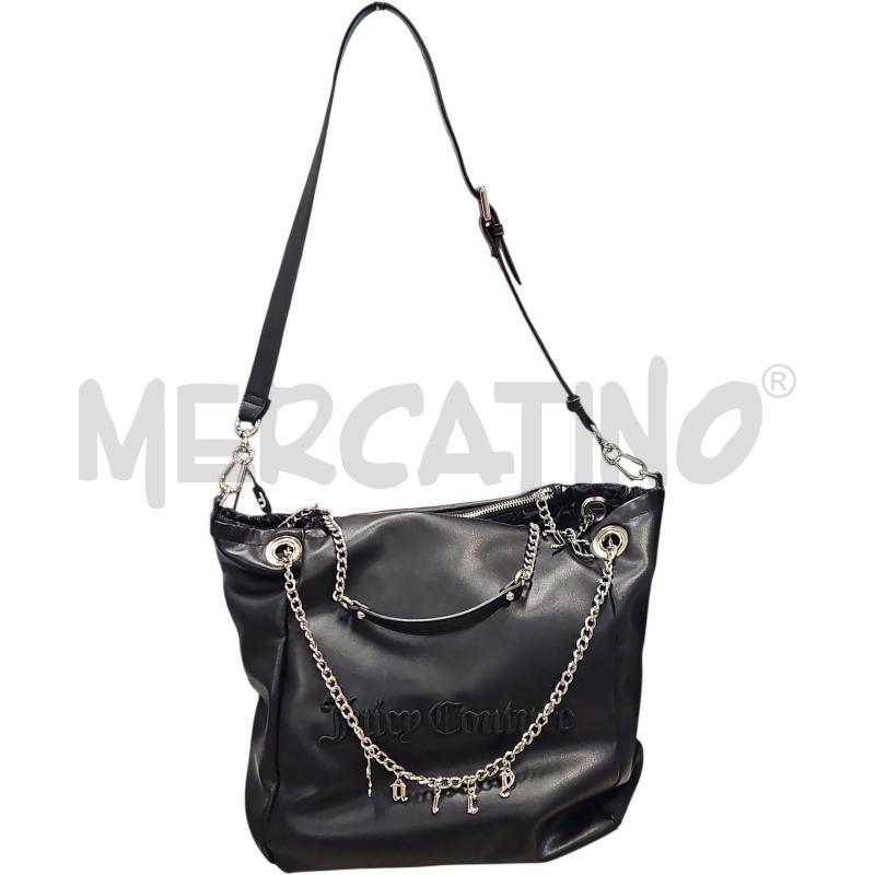 BORSA DONNA JUICY COUTURE NERA REVERSIBILE  | Mercatino dell'Usato Salerno torrione 1