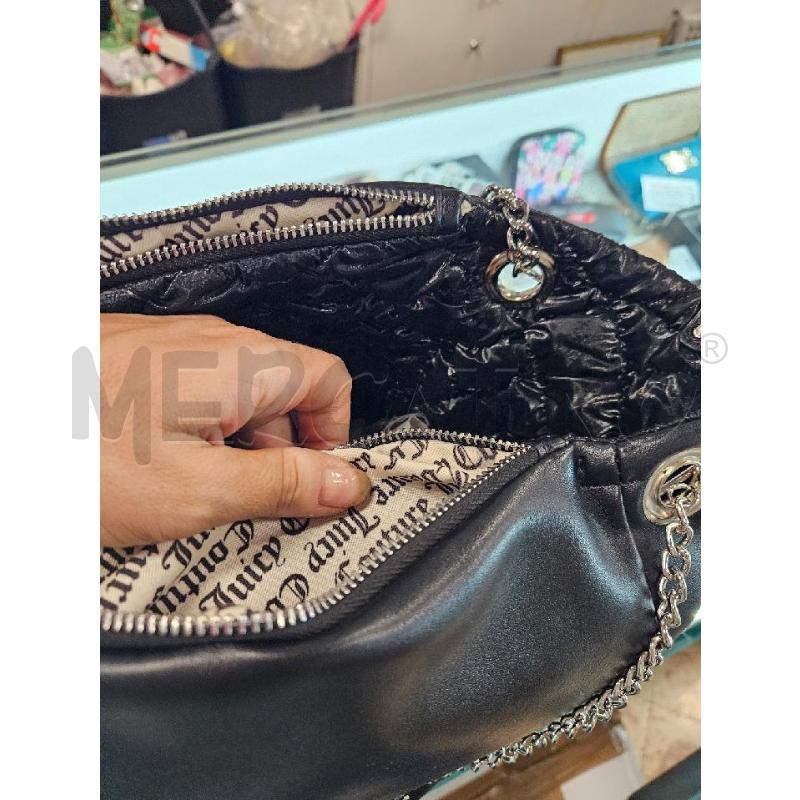 BORSA DONNA JUICY COUTURE NERA REVERSIBILE  | Mercatino dell'Usato Salerno torrione 4