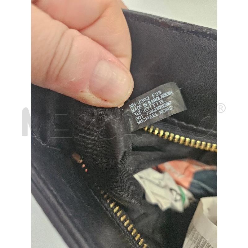 BORSA DONNA MICHAEL KORS NERA TOTE NERA CATENA | Mercatino dell'Usato Salerno torrione 4