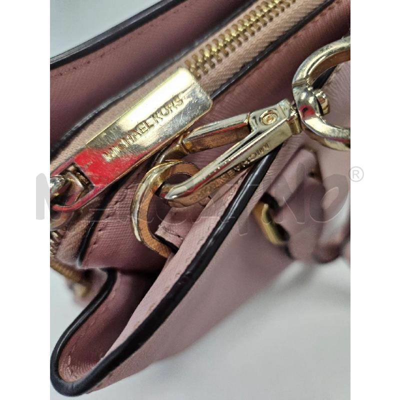 BORSA DONNA MICHAEL KORS ROSA CHIARO CON TRACOLLA | Mercatino dell'Usato Salerno torrione 4
