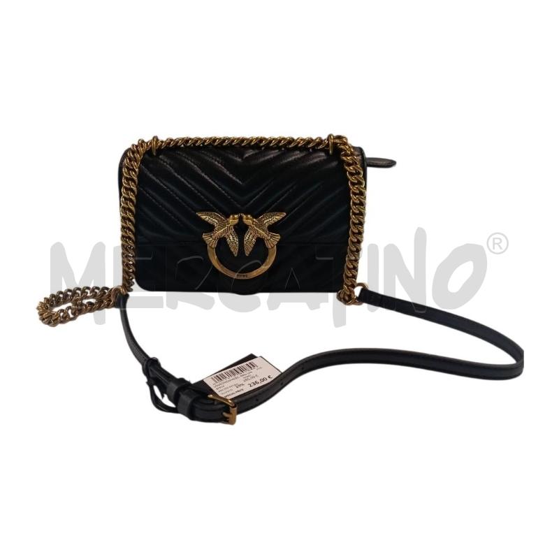 BORSA DONNA PINKO BAG NERA | Mercatino dell'Usato Salerno torrione 1